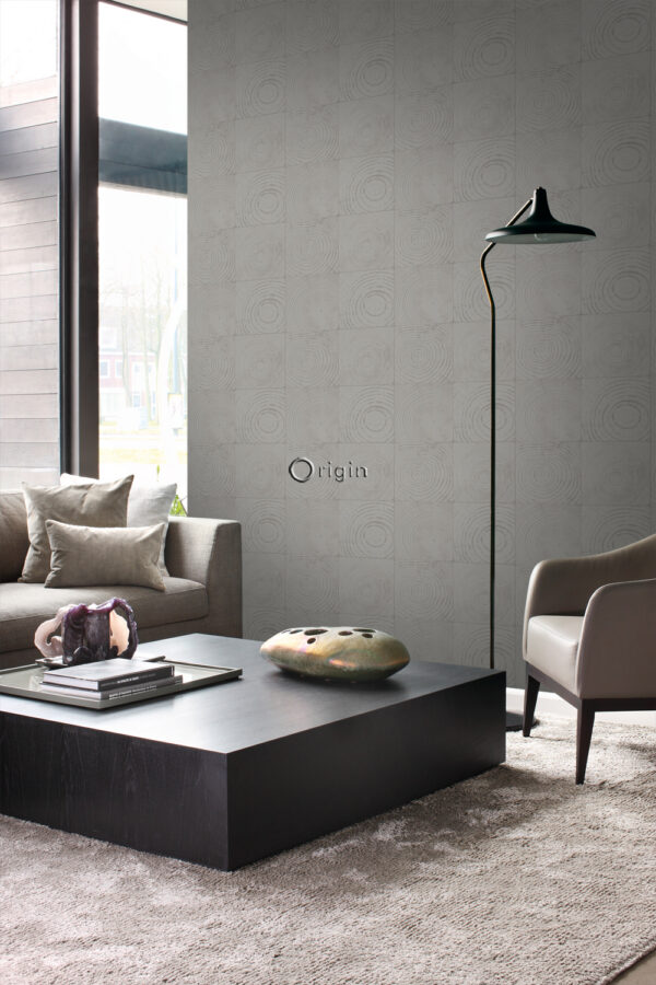 Origin Wallcoverings tapeet ristlõiked puutüved - tumehall