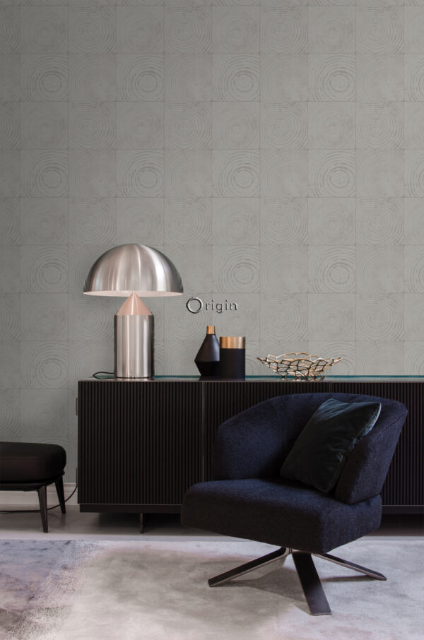 Origin Wallcoverings tapeet ristlõiked puutüved - tumehall
