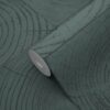Origin Wallcoverings tapeet puidutüvede ristlõiked - smaragdroheline