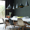 Origin Wallcoverings tapeet puidutüvede ristlõiked - smaragdroheline