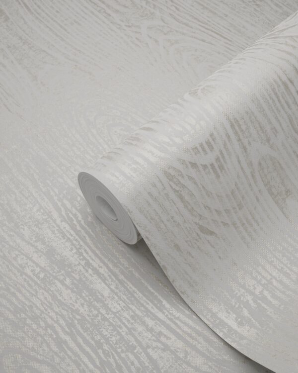 Origin Wallcoverings tapeet puidust lauad puidutriibuga - elevandiluuvalge