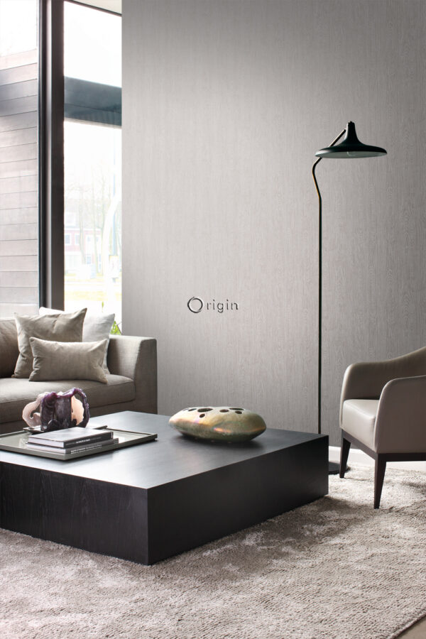 Origin Wallcoverings tapeet puidust lauad puidutriibuga - beež