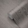Origin Wallcoverings tapeet puidust lauad puidumustriga - taupe