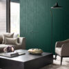 Origin Wallcoverings tapeet puidust lauad puidutriibuga - smaragdroheline