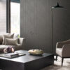 Origin Wallcoverings tapeet puidust lauad puidutriibuga - tumehall