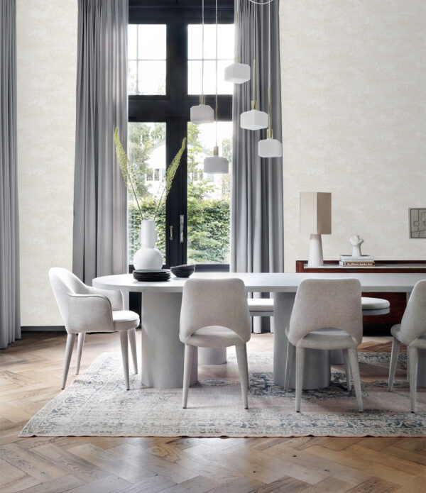 Origin Wallcoverings tapeet looduslik kivi craquelé efekt - valge