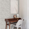 Origin Wallcoverings tapeet looduslik kivi craquelé efekt - helehall
