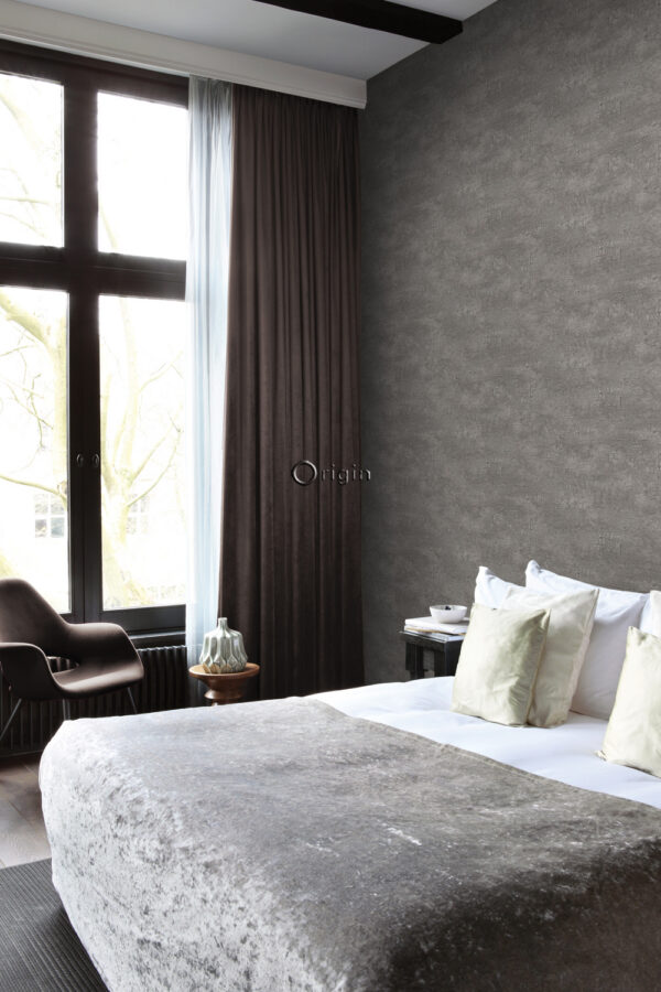 Origin Wallcoverings tapeet looduslik kivi craquelé efektiga - taupe