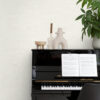 Origin Wallcoverings kare retro looduslik kivi pooltellises sidumises tapeet - valgekirju