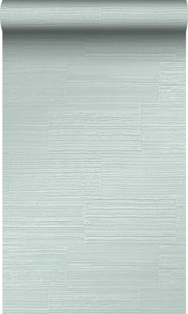 Origin Wallcoverings tapeet krobeline retro looduslik kiviplokk pooltellises sidumises - mündiroheline