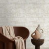 Origin Wallcoverings tapeet lubjakiviplokid pooltellises - beež
