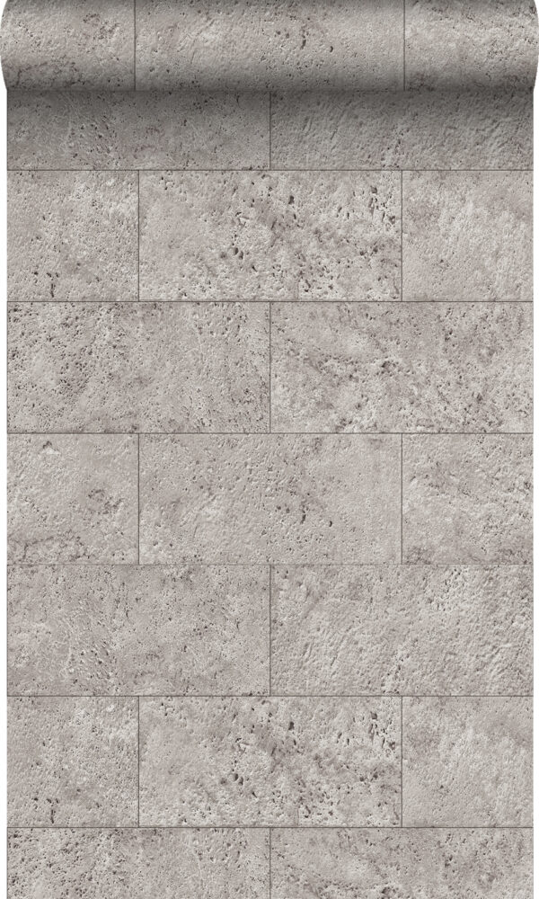 Origin Wallcoverings tapeet lubjakiviplokid pooltellises sidumises - helehall