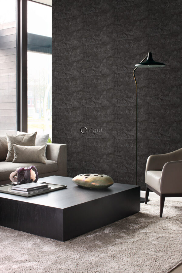 Origin Wallcoverings tapeet lubjakiviplokid pooltellises - must