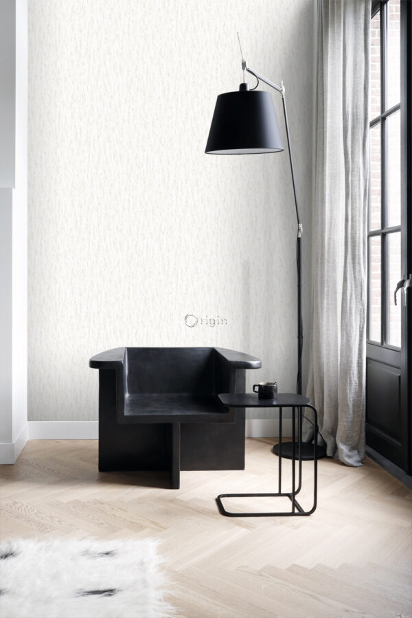 Origin Wallcoverings tapeet travertiin - naturaalne lubjakivi, helevalge