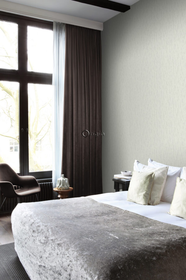 Origin Wallcoverings tapeet travertiin - naturaalne lubjakivi ja mündiroheline