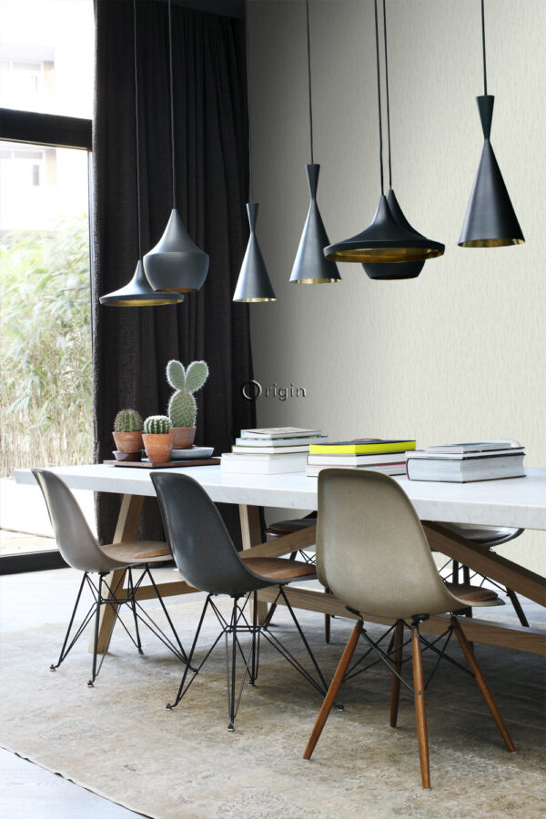 Origin Wallcoverings tapeet travertiin - naturaalne lubjakivi ja mündiroheline