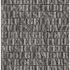 Origin Wallcoverings tapeet vana raua trükk tähed - tumehall