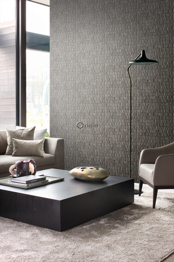 Origin Wallcoverings tapeet vana raua tähed - roostepruun