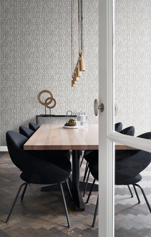 Origin Wallcoverings tapeet vana raua trükitähed - hall