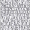 Origin Wallcoverings tapeet vana raua trükitähed - helehall