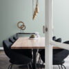 Origin Wallcoverings tapeet hammerblow metallik laguunroheline