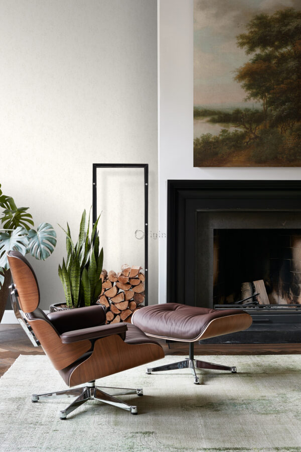Origin Wallcoverings tapeet metalliefekt kreemvalge
