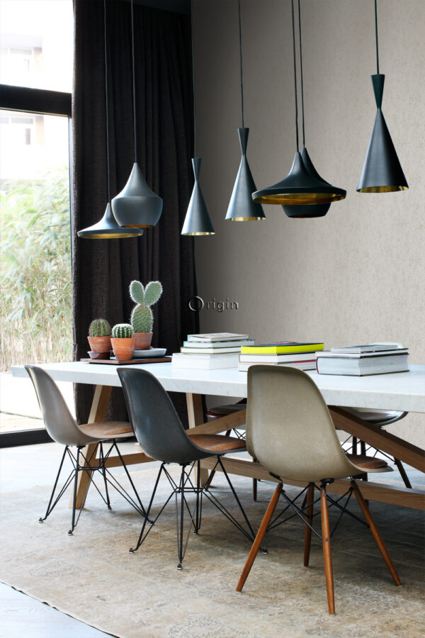 Origin Wallcoverings tapeet metalliefekt - taupe