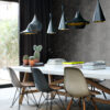 Origin Wallcoverings tapeet tööstuslik metall laineline 3D must