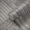 Origin Wallcoverings tapeet tööstuslik metall laineline 3D tumehall