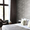 Origin Wallcoverings tapeet tööstuslik metall laineline 3D tumehall
