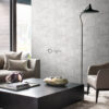 Origin Wallcoverings tööstuslik metall laineline tapeet - 3D helevalge