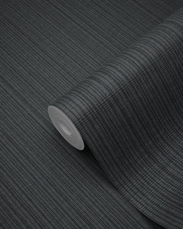 Origin Wallcoverings tapeet kootud kangamuster - tumehall