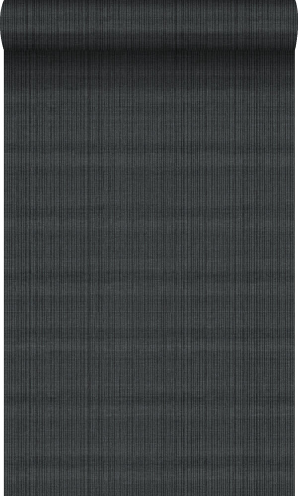 Origin Wallcoverings tapeet kootud kangamuster - tumehall