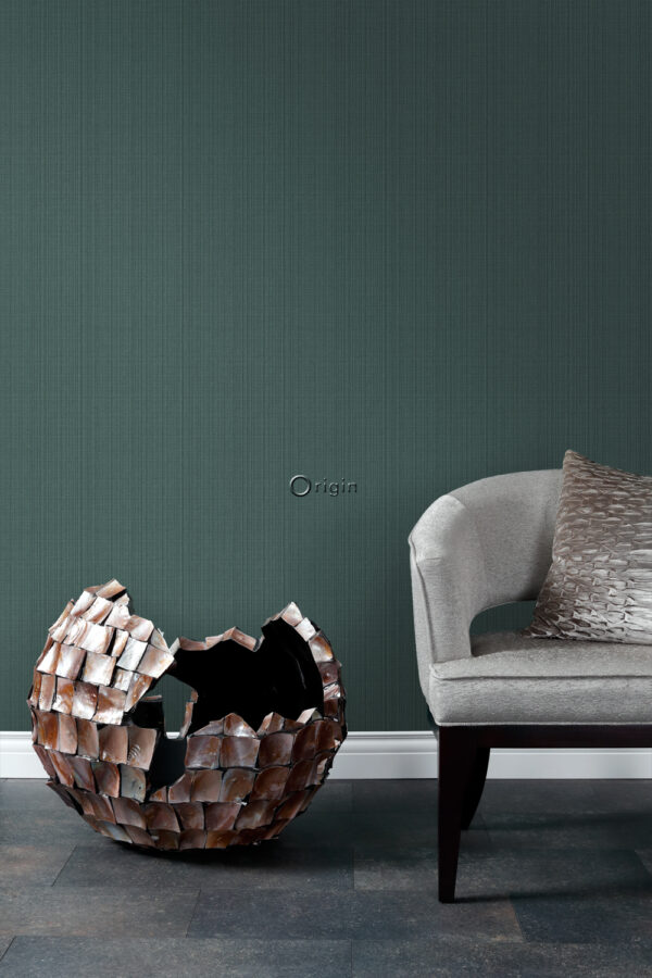 Origin Wallcoverings tapeet kootud kangamuster - mereroheline