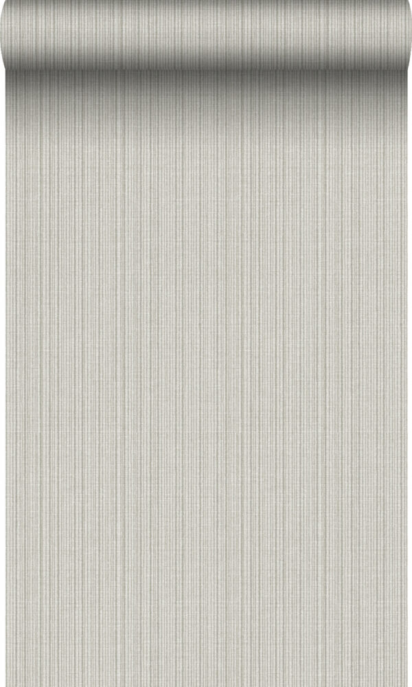 Origin Wallcoverings tapeet kootud kangamuster - helehall