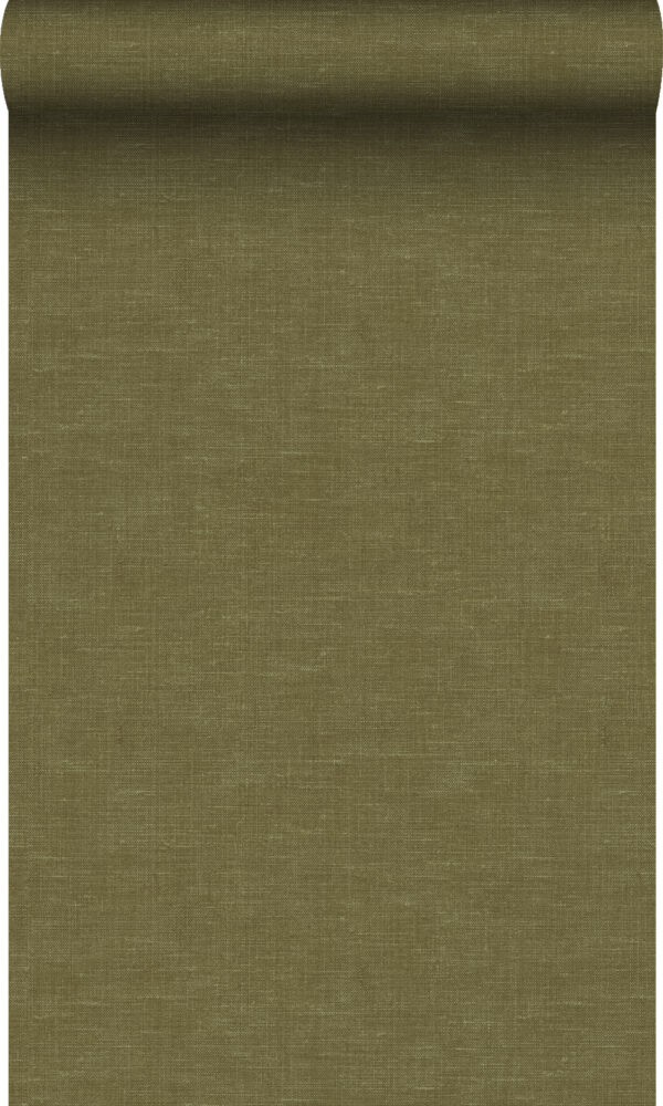 Origin Wallcoverings tapeet linane tekstuur - sinepikollane