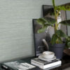 Origin Wallcoverings tapeet kootud kangamuster - seladonroheline
