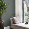 Origin Wallcoverings twillkoes tapeet - roheline ja hall
