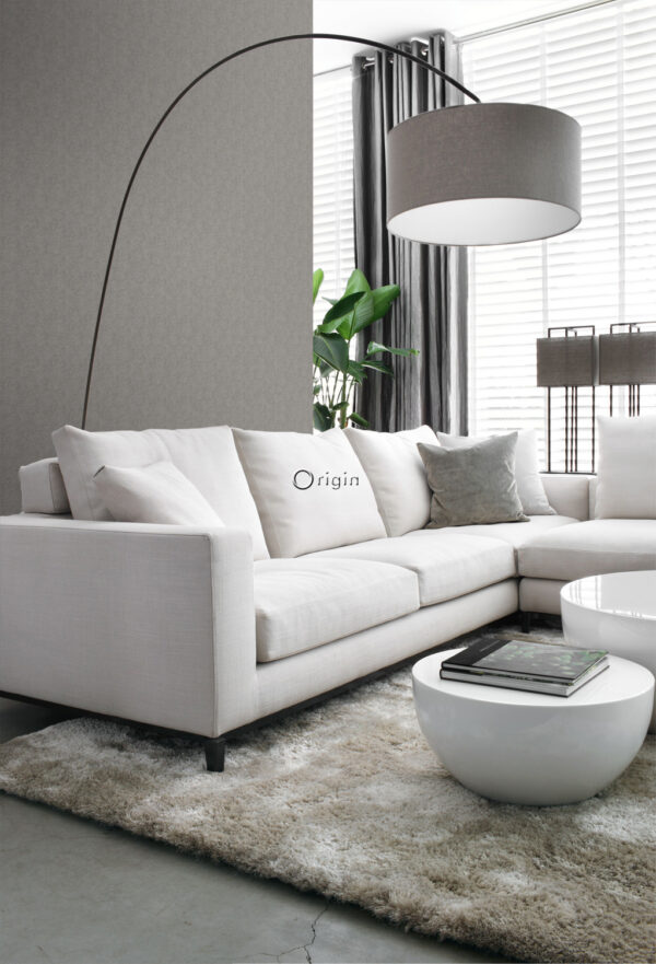Origin Wallcoverings twill kude tapeet - taupe