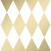 Origin Wallcoverings tapeet rombimotiiv - valge ja kuld