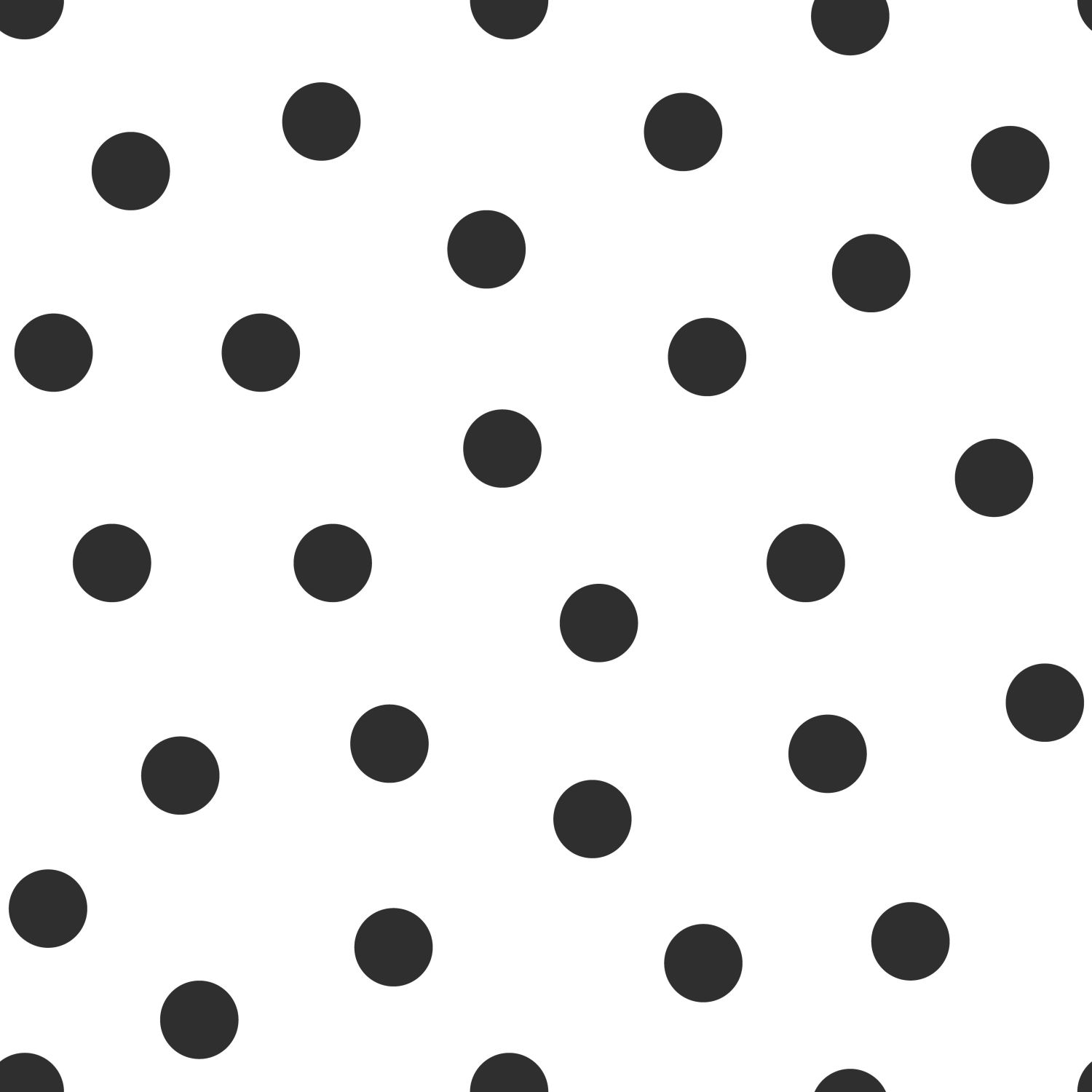 Origin Wallcoverings tapeet täpid - must ja valge