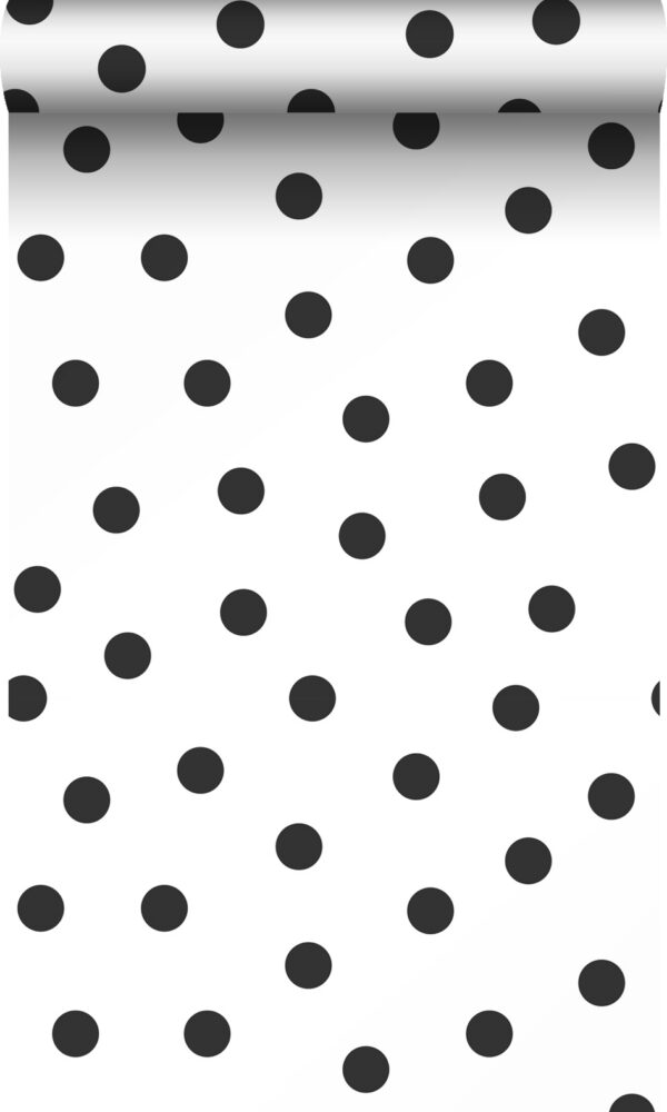 Origin Wallcoverings tapeet täpid - must ja valge