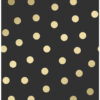 Origin Wallcoverings tapeet täpid - must ja kuld