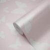 Origin Wallcoverings tapeet liblikad läikiv roosa ja valge