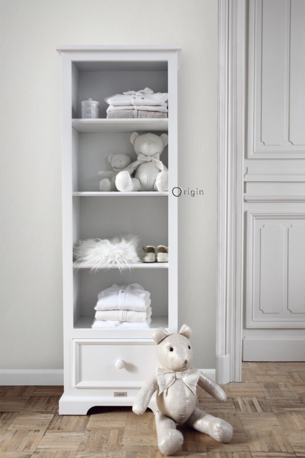 Origin Wallcoverings tapeet graafilised kolmnurgad - läikiv valge