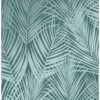 Origin Wallcoverings tapeet palmilehed - smaragdroheline