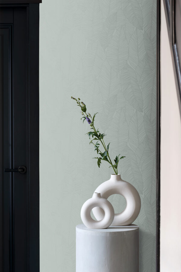 Origin Wallcoverings tapeet lehed helesinine