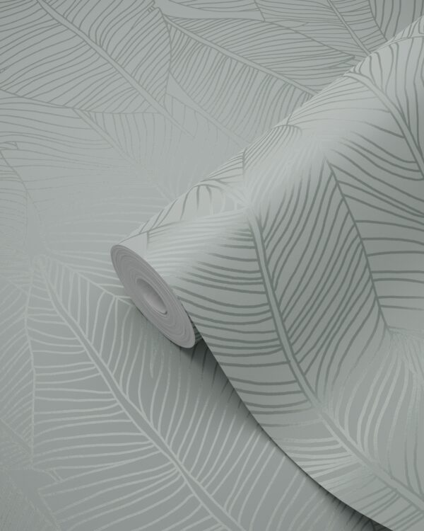 Origin Wallcoverings tapeet lehed helesinine