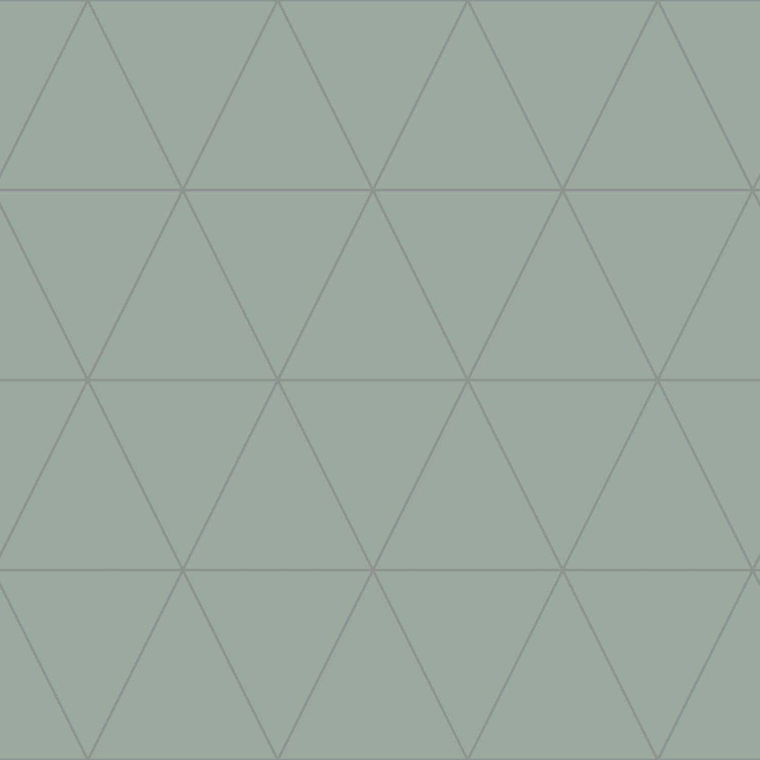 Origin Wallcoverings graafilised kolmnurgad tapeet - hallikasroheline