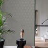 Origin Wallcoverings tapeet graafilised kolmnurgad soe hall